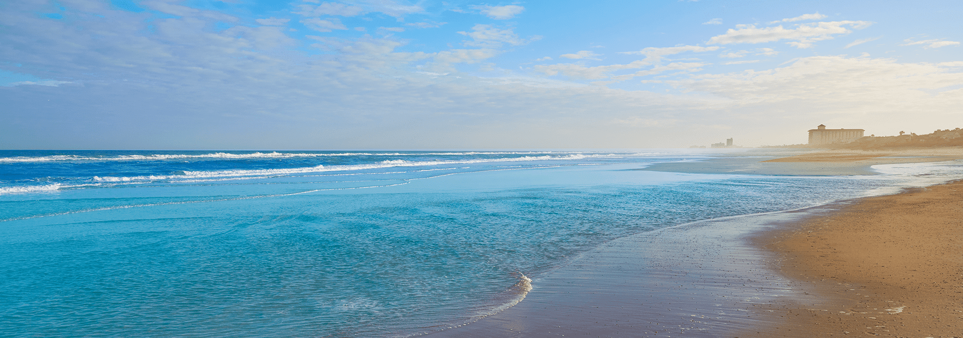 the shoreline of atlantic beach florida