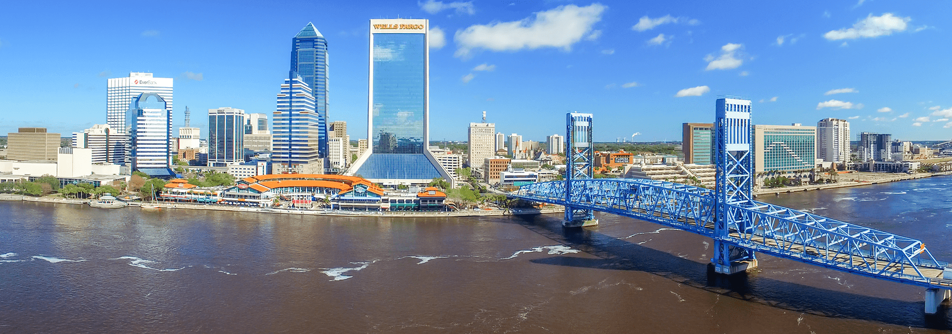 aerial view of jacksonville florida