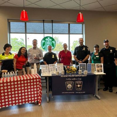 coffee with a cop at target starbucks
