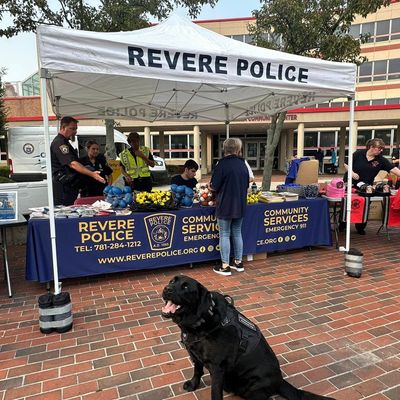 national night out booth