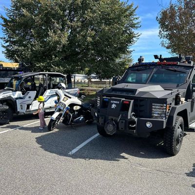 police vehicles