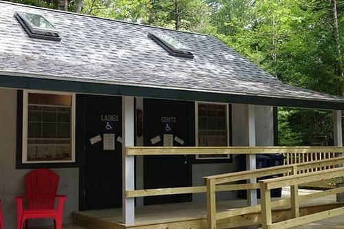 Campground bathroom facilities