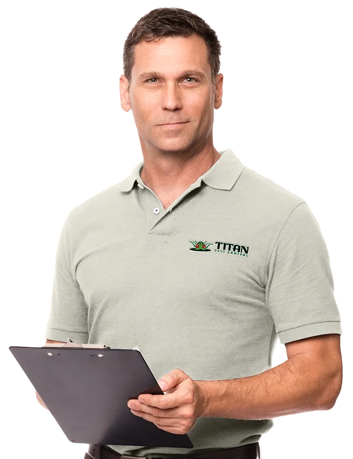 phoenix pest control tech from titan pest control