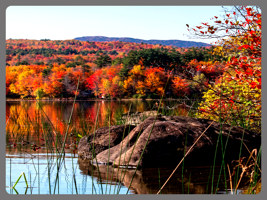 Wilson Lake in the Fall