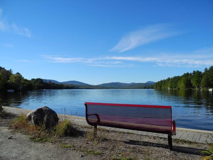 Wilson lake bench