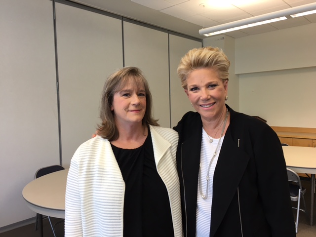 Dr. Tracey F. Weisberg and Joan Lunden