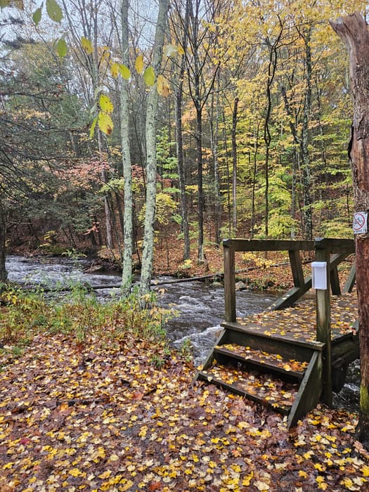 north trailhead on a fall day