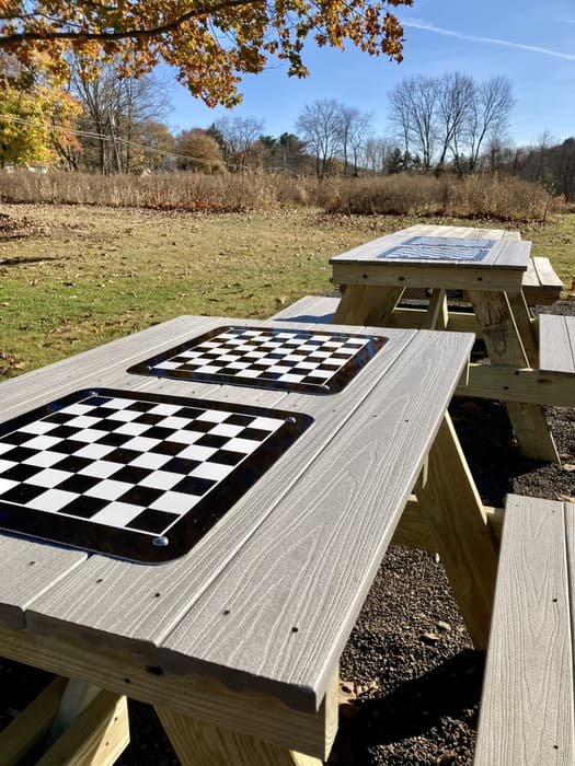 Game tables (Credit: Linda Anderson)