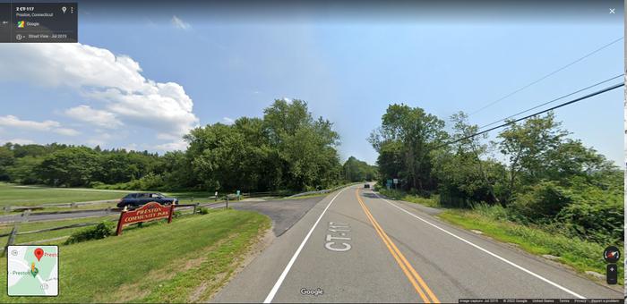 Crossing looking east