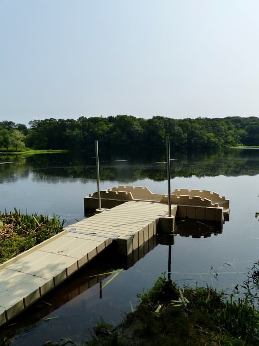 Canoe/kayak launch at Falls River Park