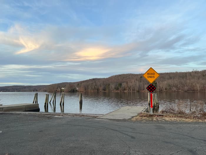 a dock on the Connecticut River (Credit: Emily Wilson)