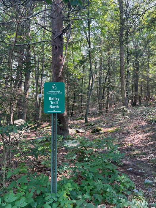 Bailey Trail North trailhead (Credit: Emily Wilson)