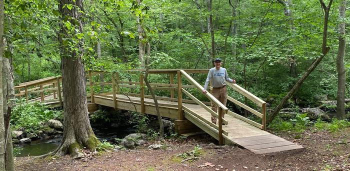 Joe Clark Brook bridge