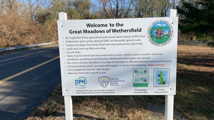 Wethersfield Heritage Way Bike Route