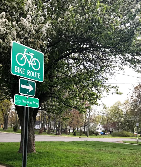 Wethersfield Heritage Way Bike Route