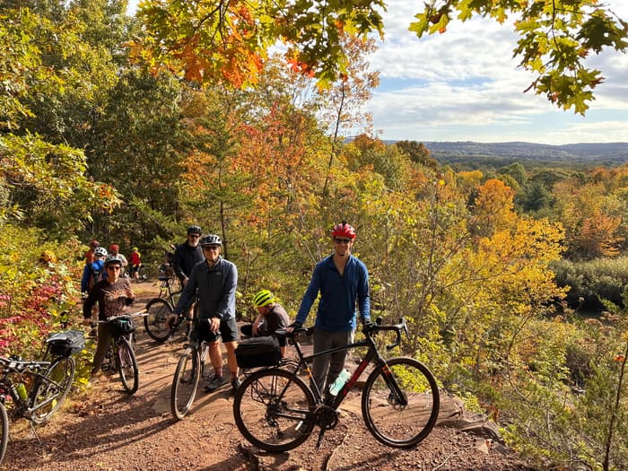 Lookout Point, crest of the original "Rocky Hill" (Credit: Walk Bike Rocky Hill)