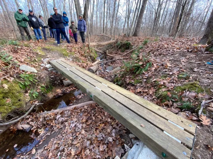 stream crossing (Credit: S. Livingston)