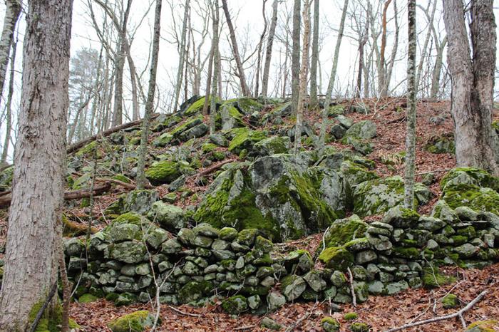 Boulder Hill on the Yellow Loop (Credit: Avalonia Land Conservancy)