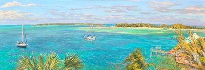 Rett Sturman: 2 Boats on Coco Bay, GTC