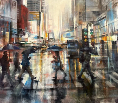 Jeff Bye: 7th Ave (Times Square)