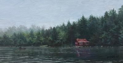 Mary Jo Carew: A Foggy Day on Long Pond