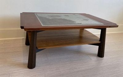 Joe Tracy: Bar Harbor Rectangle Map Table