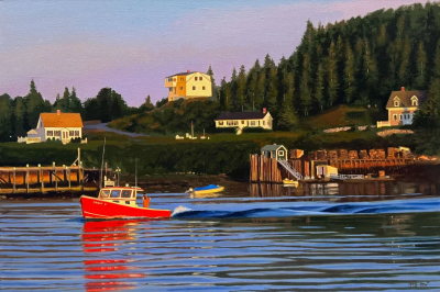 William Hoyt: Burnt Coat Harbor