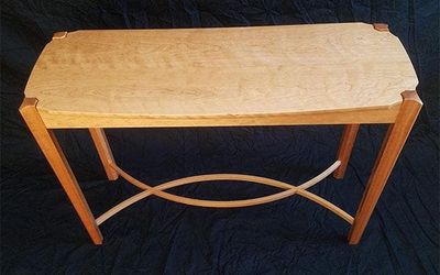 Joel Avila: Cherry Console Table