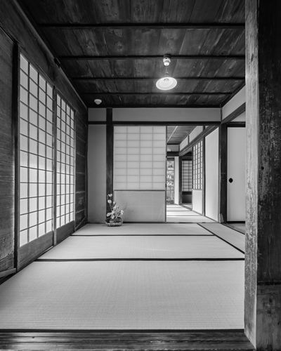 David Clough, Visiting Photographer: Shoji-lined hallway