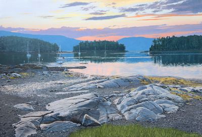 Ernest McMullen: Dawn at Somes Landing