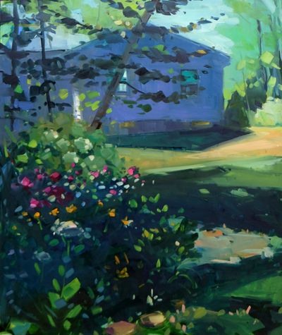 Amy Brnger: End of Afternoon and Neighbor&rsquo;s House