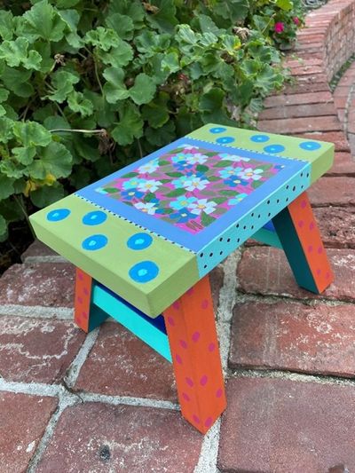 Theo Page: Flower Stool