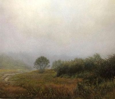 Carol Raybin: Fog on the Salt Marsh