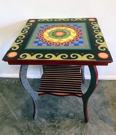 Theo Page: Geometric Table