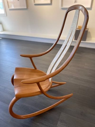 David Haig: Monogram Rocking Chair