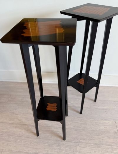Joe Tracy: Tall stands - top view