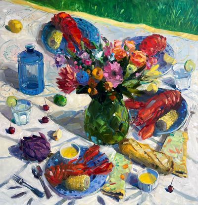 Amy Brnger: Lobster Picnic