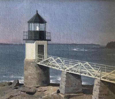 Donald Demers: Marshall Point Light, Port Clyde, ME