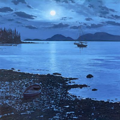 Ernest McMullen: Moon over Acadia