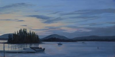 Tracy Baker-White: Dusk, Past Little John's Island