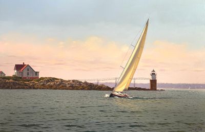 Sergio Roffo: Ram Island Light, Boothbay