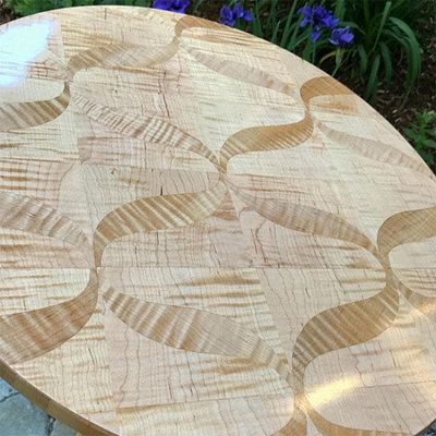 Timothy Coleman: Ribbon Table, close-up
