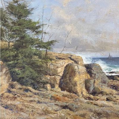 Donald Demers: Rugged Place, Seawall