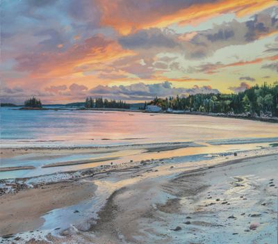 Ernest McMullen: Seal Harbor, Dusk