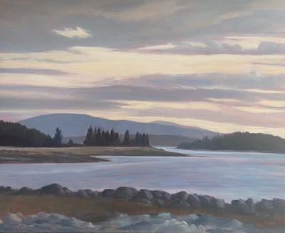 Tracy Baker-White: Seawall Cloudy Morning