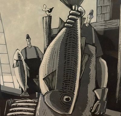 David Witbeck Relief Prints: Shack
