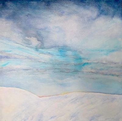 Lynda McIntyre: Sun Kissed Snow Field