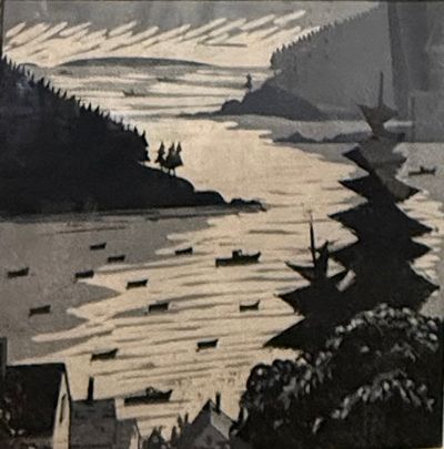 David Witbeck Relief Prints: Sunrise