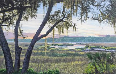 Ernest McMullen: View of Mainland from Hilton Head Island