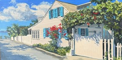 Rett Sturman: White House, Flowers on Harbour Island